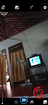 Silakan kalian buka Open Camera lalu akses Pengaturan