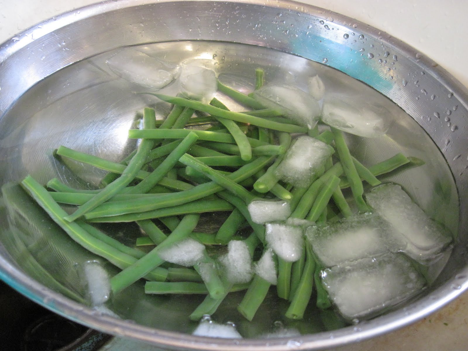 THIS is blanching.