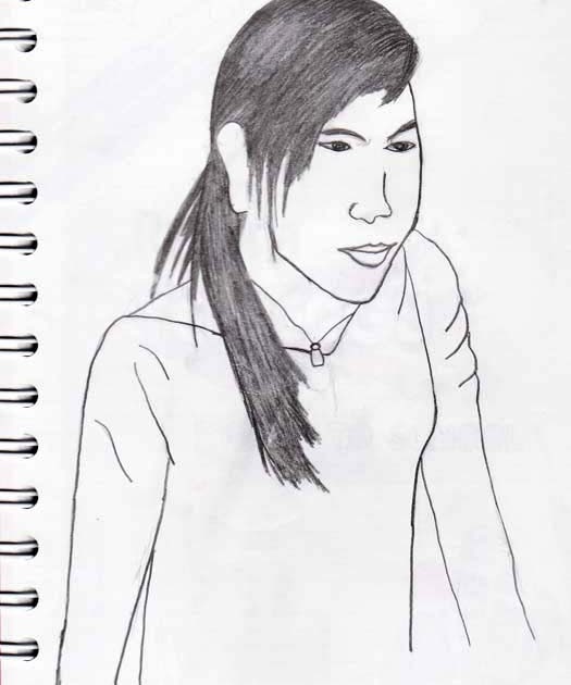  Sketsa Gambar Manusia Gambar dan Puisi