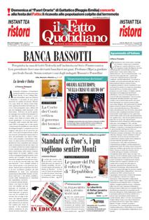 Il Fatto Quotidiano del 6 Giugno 2012 | ISSN 2037-089X | TRUE PDF | Quotidiano | Cronaca | Politica
Il quotidiano è edito dal 23 settembre 2009. L'uscita del giornale è stata preceduta da una lunga fase preparatoria iniziata il 28 maggio 2009 con l'annuncio del nuovo quotidiano dato sul blog voglioscendere.it da Marco Travaglio.
Il nome della testata è stato scelto in memoria del giornalista Enzo Biagi, conduttore del programma televisivo Il Fatto, mentre il logo del bambino con il megafono si ispira al quotidiano La Voce, in omaggio al suo fondatore Indro Montanelli.
L'editore ha manifestato la volontà di rinunciare ai fondi del finanziamento pubblico per l'editoria e di sovvenzionarsi soltanto con i proventi della pubblicità e delle vendite, e di usufruire solo delle tariffe postali agevolate per i prodotti editoriali sino alla loro abrogazione nell'aprile 2010.