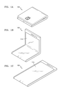 Samsung flexible display patent application