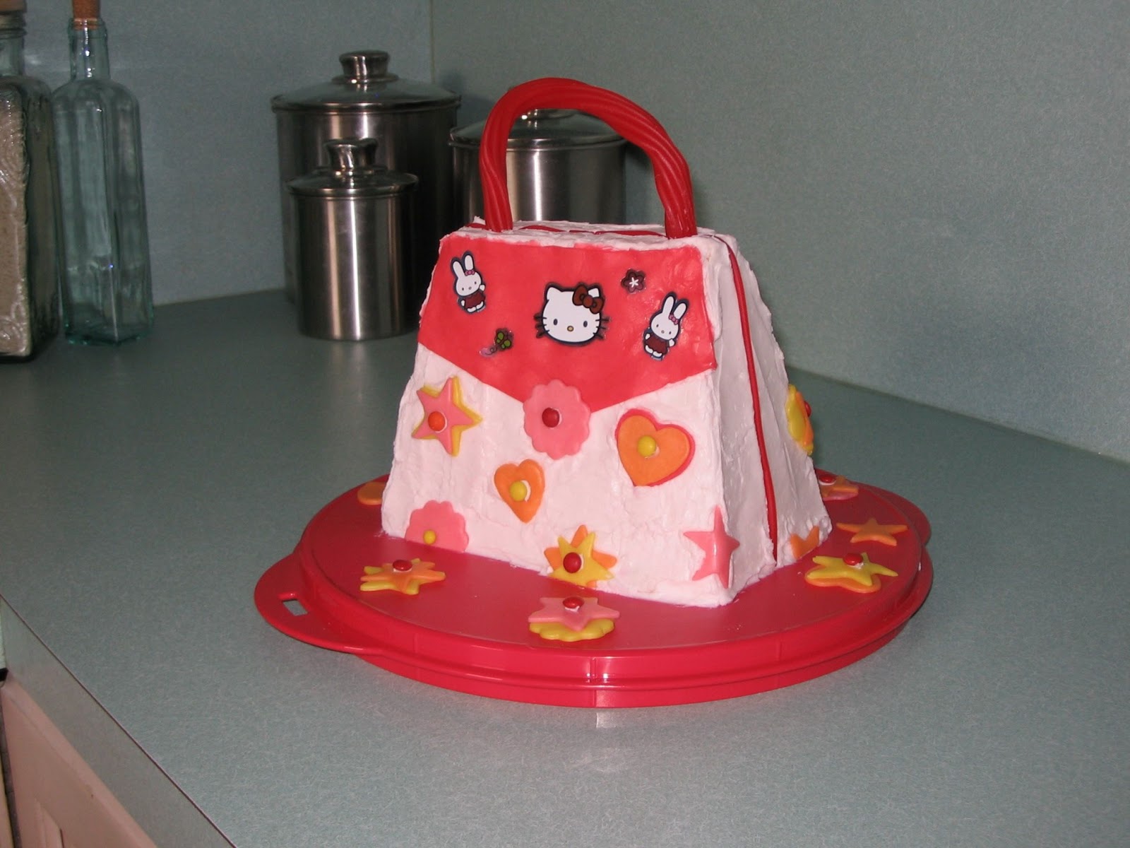 cool birthday cake ideas Hello Kitty Purse Cake