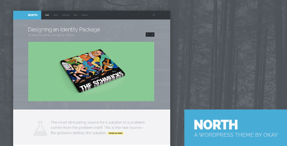 North WordPress Theme - Portfolio Creative