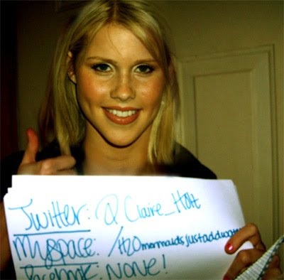 Claire Holt H2o. Claire Holt corta o cabelo