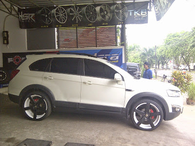 Modifikasi Velg Chevrolet Captiva