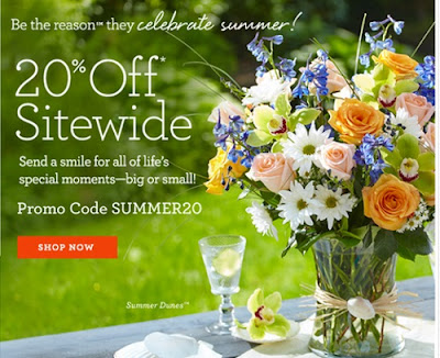 1800Flowers.ca 20% Off Sitewide Promo Code