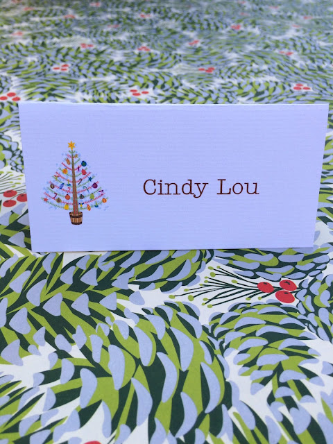 Holiday Place Cards | www.jacolynmurphy.com