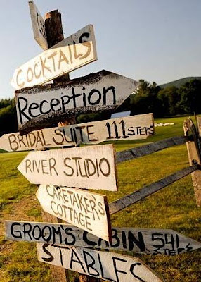 Wedding Reception Sign