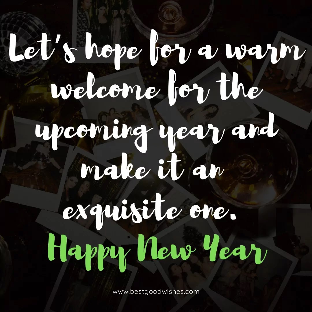 How do you wish someone a Happy New Year and family?