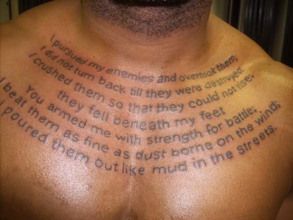 Scripture Tattoos