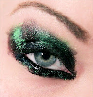 green makeup looks