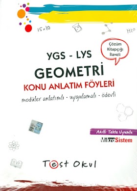 Test Okul TYT Temel Geometri Konu Anlatım Fasikülleri PDF indir