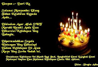 ucapan selamat ulang tahun