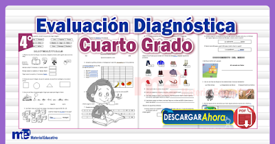 Evaluación Diagnóstica Cuarto Grado Primaria