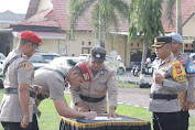 Kapolres Pimpin Sertijab, Berikut Nama Pejabat Baru di Polres Pinrang Resmi Berganti