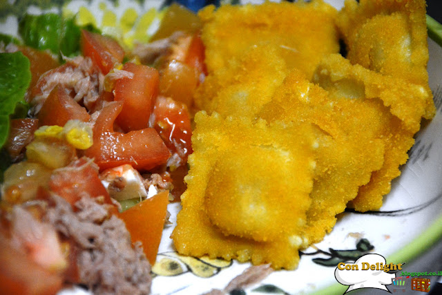 רביולי מטוגן fried ravioli