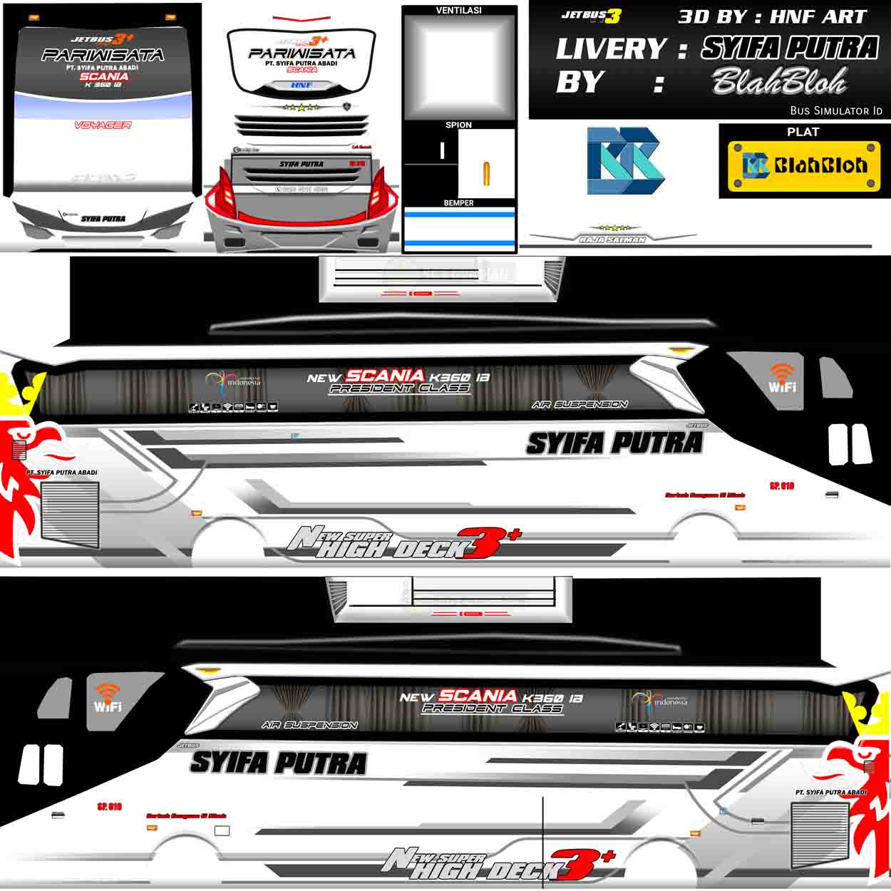 livery bussid syifa putra format png