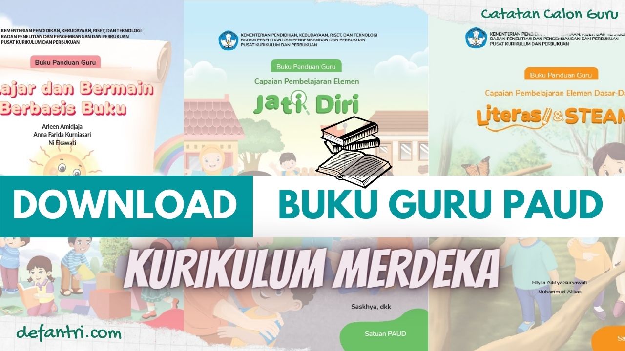 Download Buku Panduan Guru Untuk PAUD Kurikulum Merdeka - Sekolah Penggerak