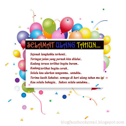 Ucapan Selamat Ulang Tahun