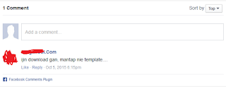 Cara Memasang Komentar Facebook di Blog - Responsive Desain