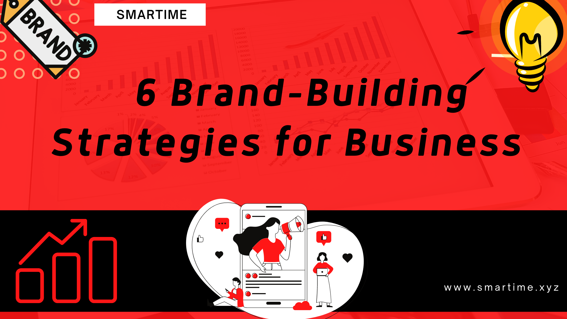 6 Brand-Building Strategies  Following are the strategies that must be considered by the business while building up its brand:-  1. Determine the Target Audience  The first strategy to brand building is to identify your target audience in the market. Whenever a business is building-brand, the business should keep in mind that it is targeting its communication. Determining the target audience helps in tailoring the task in the possible manner which satisfies and fulfills all of their needs.