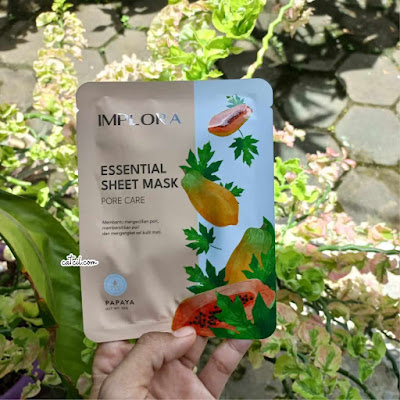 Implora Essential Sheet Mask Papaya