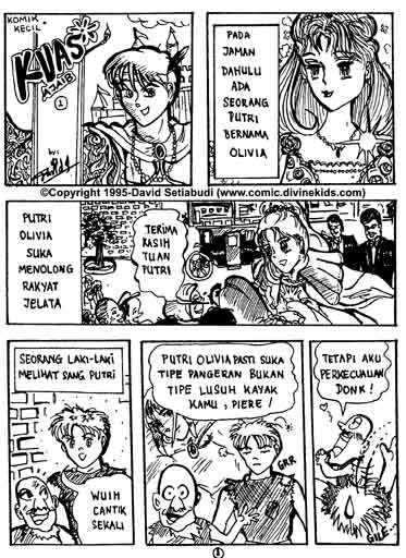 Komik Kuas Ajaib  Regina Theyser