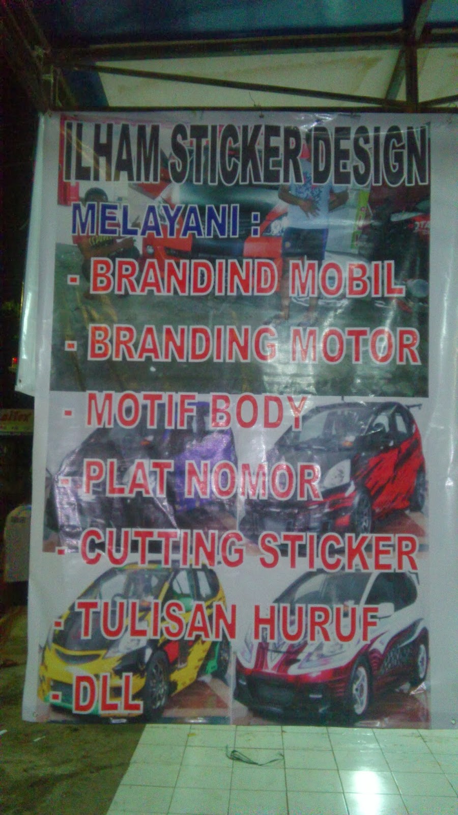 Ilham Sticker Design MELAYANI