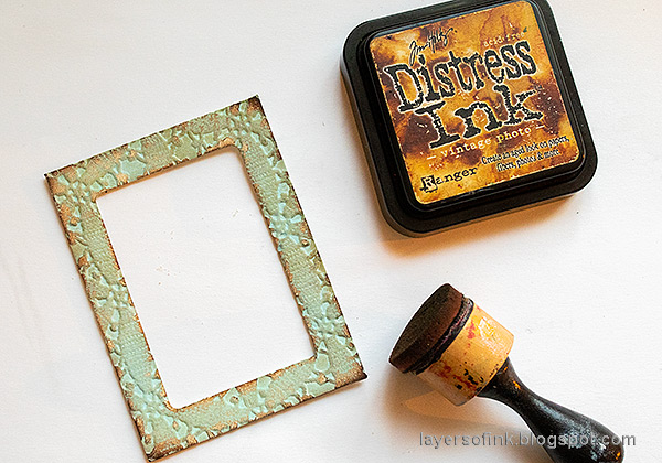 Layers of ink - Vintage Journal Tutorial by Anna-Karin Evaldsson.