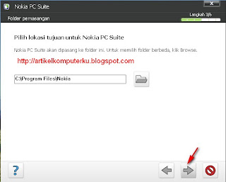 cara instal nokia pc suite