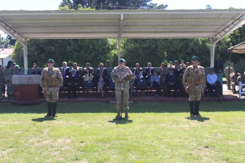 Ceremonia de Cambio de Mando en el Destacamento de Montaña N° 9