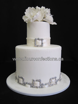 This is my final cake design I created the silicone moulds for the square