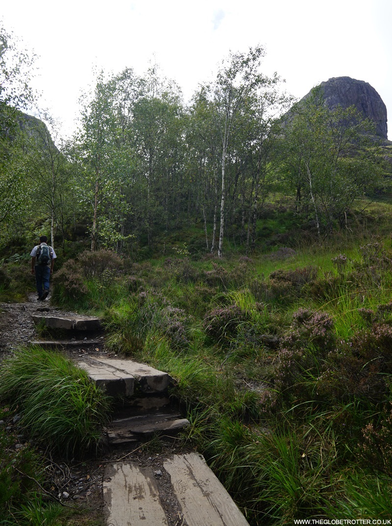 The Lost Valley Trail in Glencoe