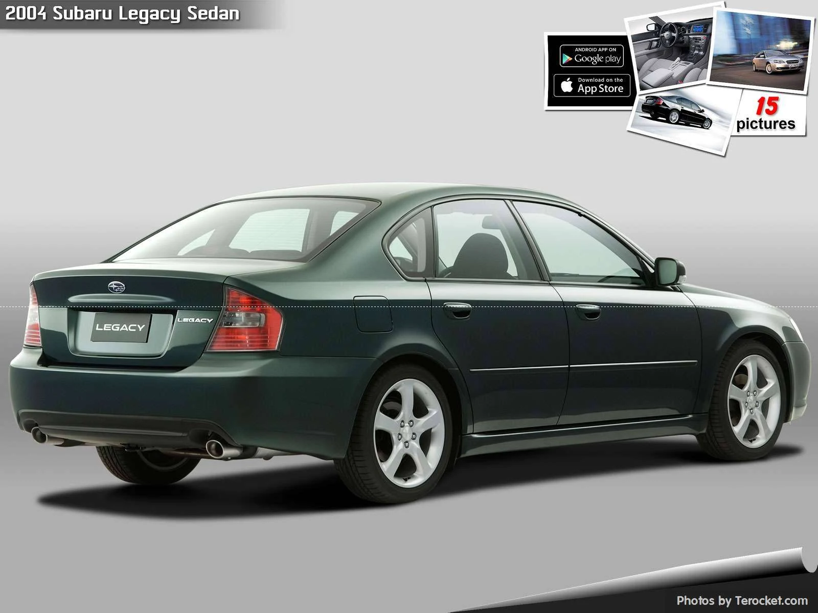 Hình ảnh xe ô tô Subaru Legacy Sedan 2004 & nội ngoại thất