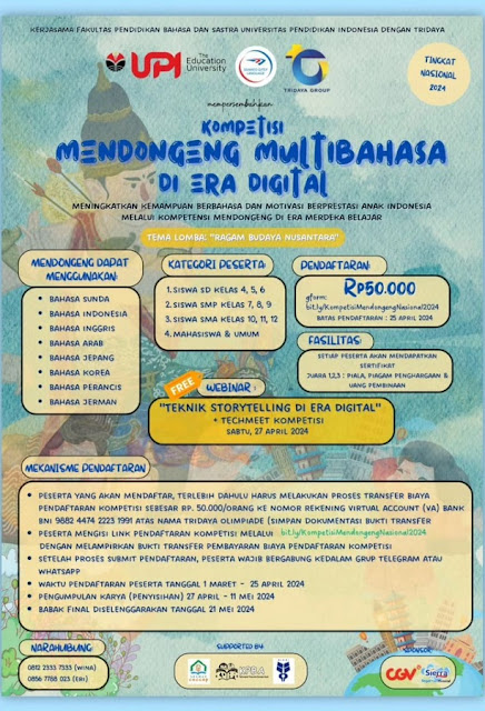 KOMPETISI MENDONGENG MULTIBAHASA DI ERA DIGITAL