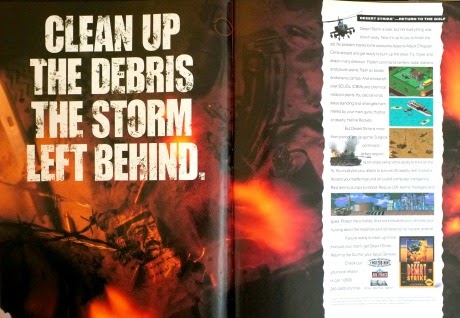 Desert Strike for Genesis advertisement