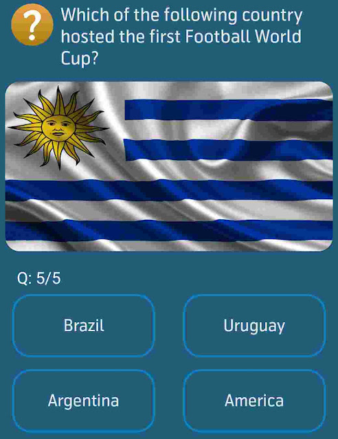 Which of the following country hosted the first Football World Cup?