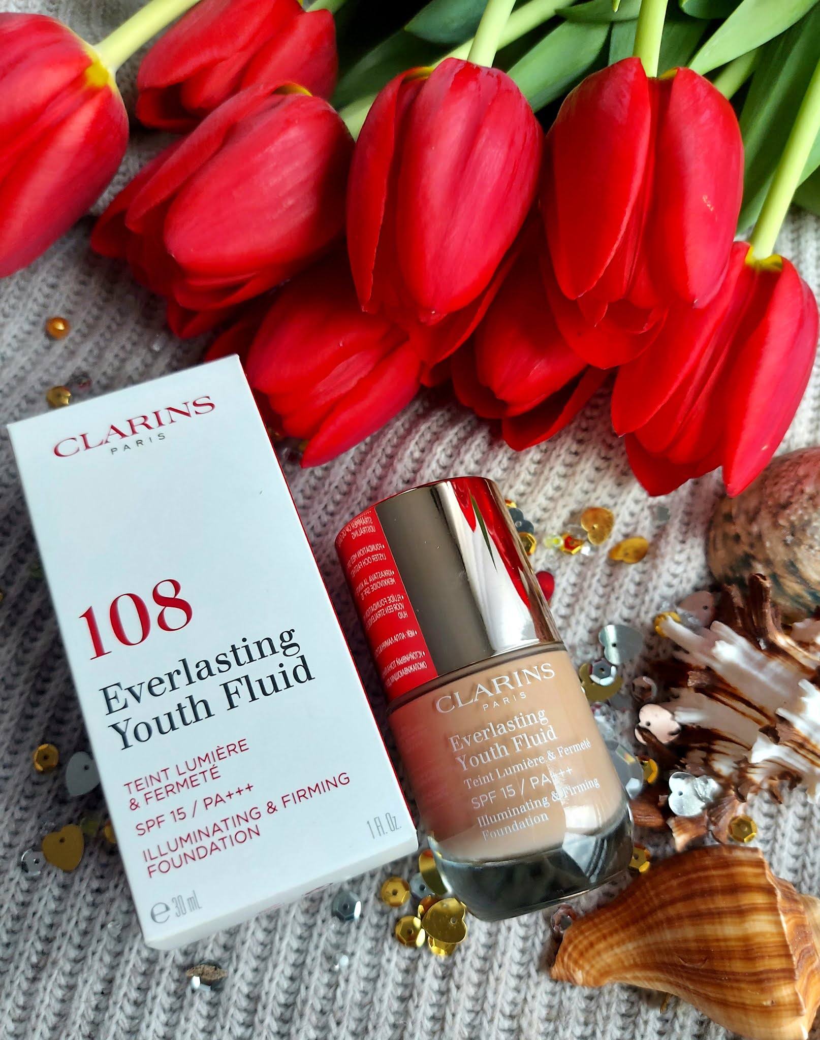 Clarins Everlasting Youth Fluid - najlepszy podklad dla cery dojrzalej? Aneta Lason Beauty Talks