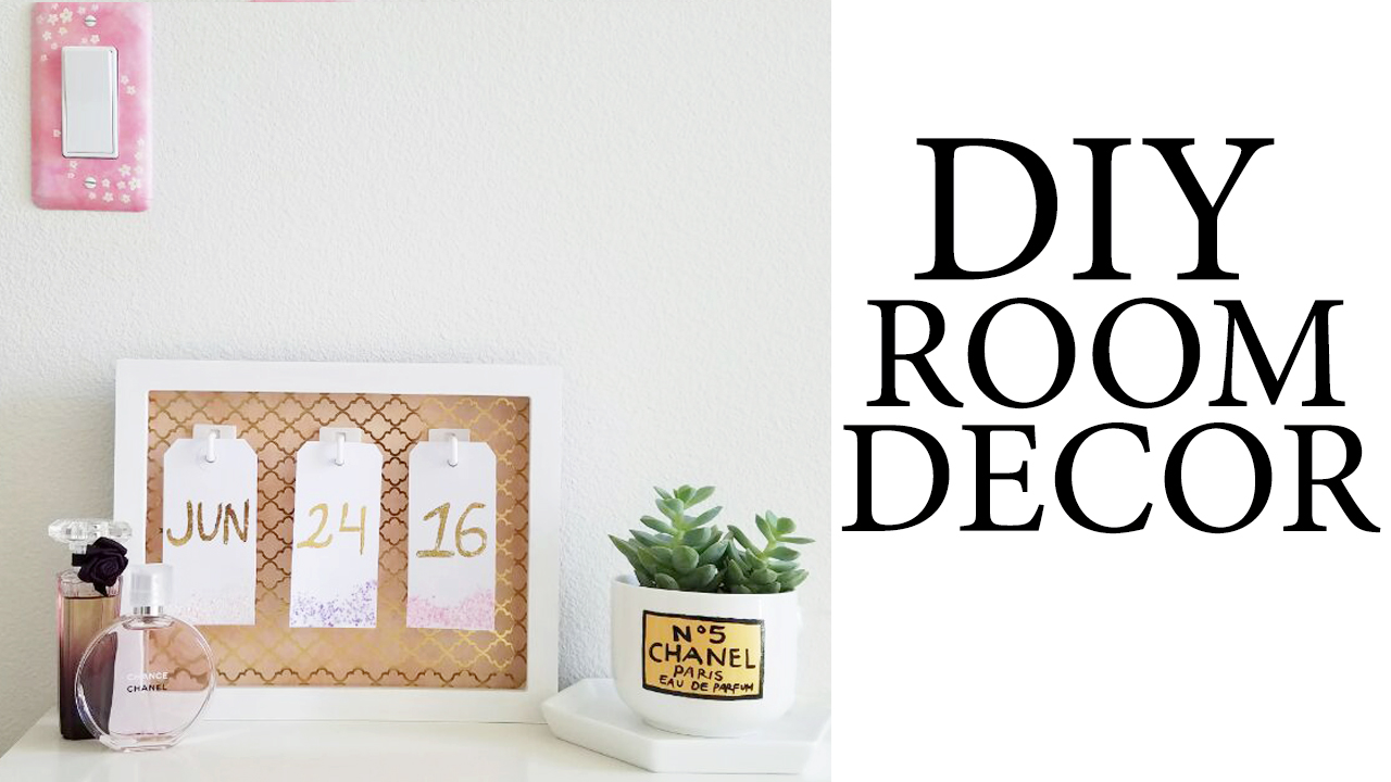 DIY Tumblr & Pinterest Inspired Room/Desk Decor 