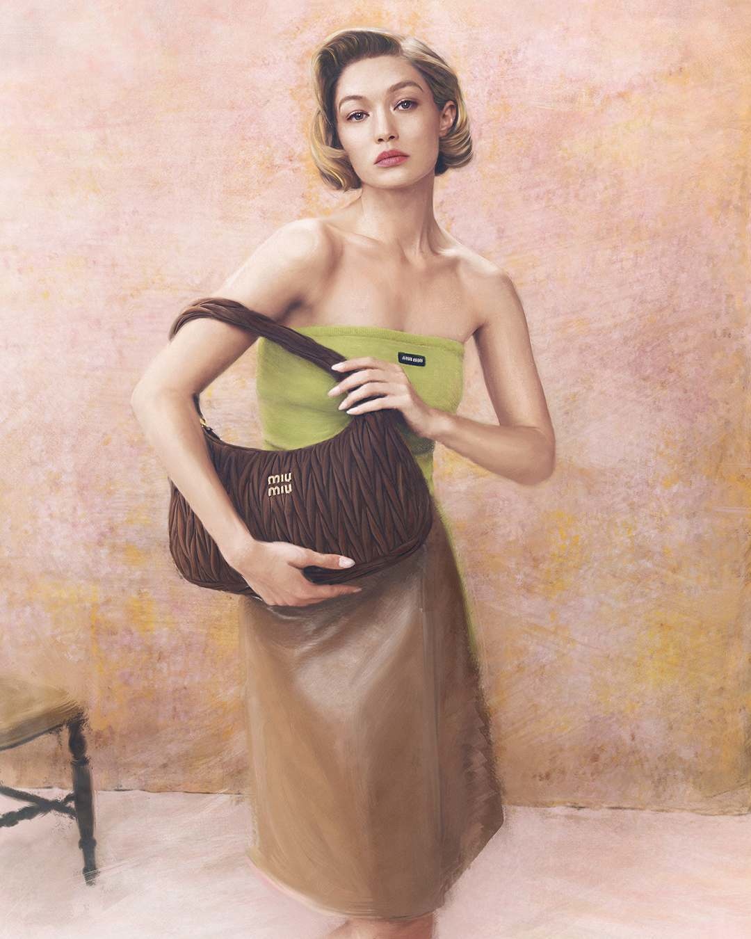 Gigi Hadid Returns as the Iconic Muse for Miu Miu’s Spring/Summer 2025 Campaign