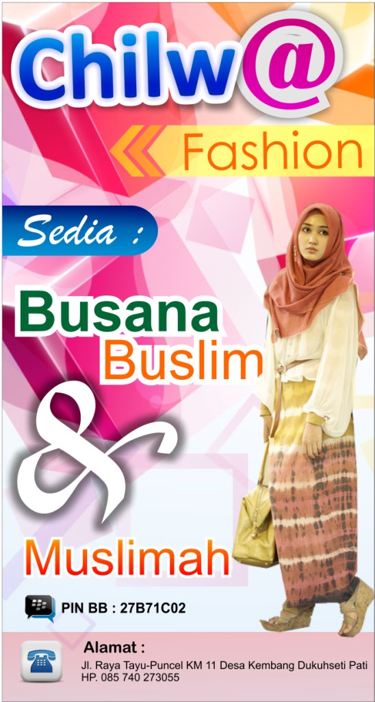 Contoh Spanduk / Banner Toko Fashion - Blog Nuer