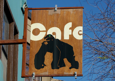 Photo of Gorilla Cafe sign