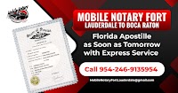 Mobile Notary & Apostille Fort Lauderdale to Boca Raton