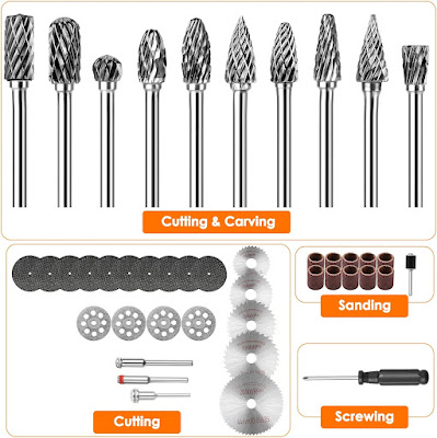 Carbide Burr Cutting Wheels Set