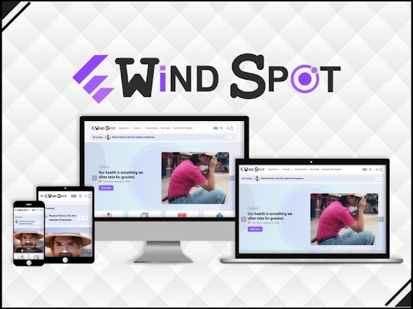 WindSpot - SEO & Magazine Blogger Template