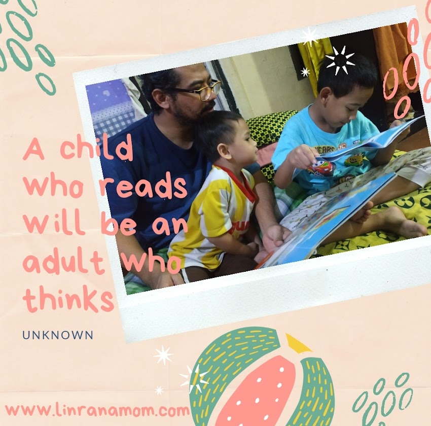 Parenting Blogger Medan: Let's Read, Then Love It