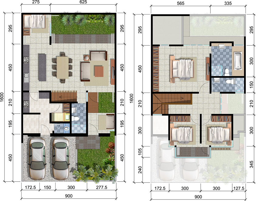 RUMAH TINGGAL IDAMAN KELUARGA @ GREEN ANDARA RESIDENCE 