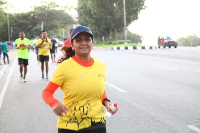  Hyderabad Runners Society, organizers of the 6th Edition of Airtel Hyderabad Marathon along with Performax organised a training run