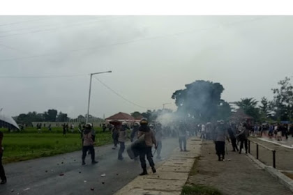 Bentrok Dua Suporter Aremania vs Bonek Di Blitar Berhasil Diredam