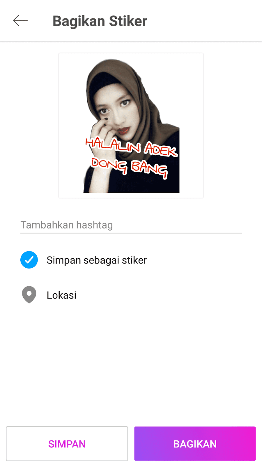 Cara Mengirim dan Membuat Stiker  Whatsapp dengan Gambar  